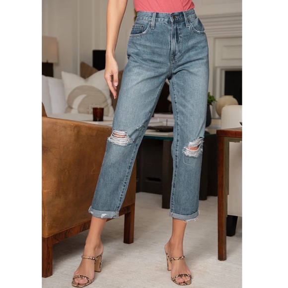 Pistola Presley High Rise Relaxed Roller Jeans Revolve - Picture 3 of 6